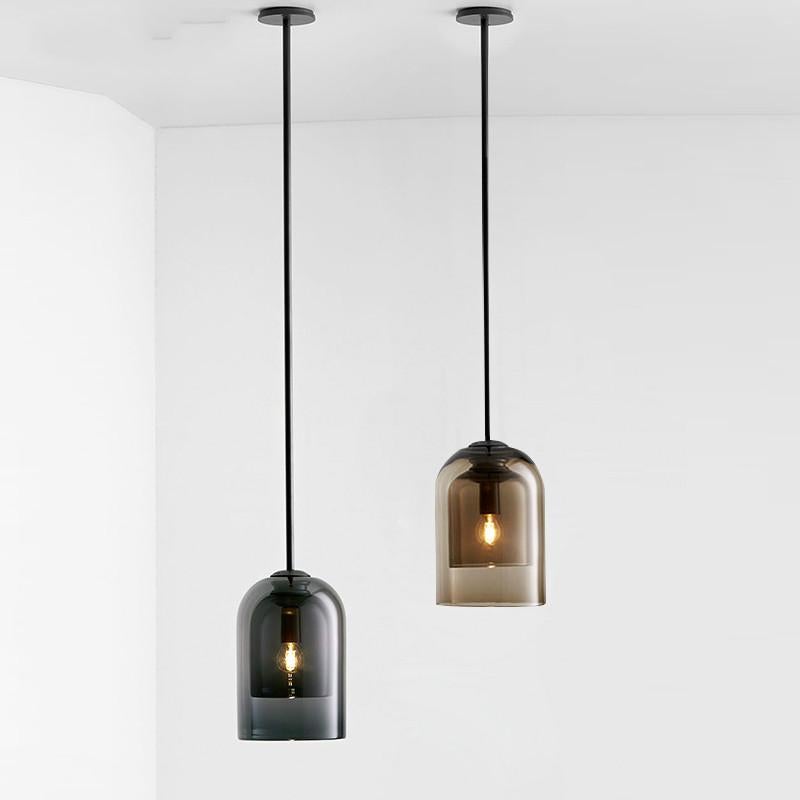 Liva Minimal Glass Pendant Light