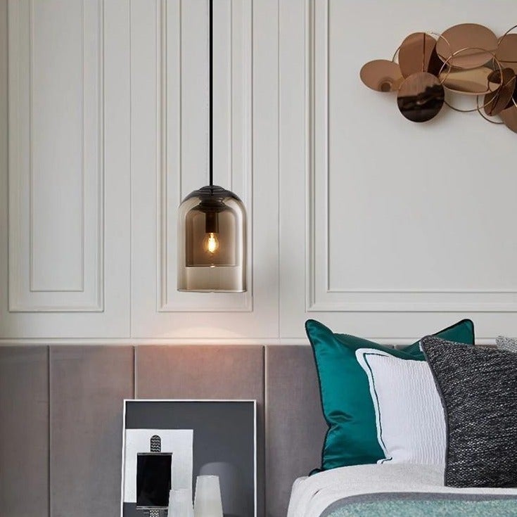 Liva Minimal Glass Pendant Light