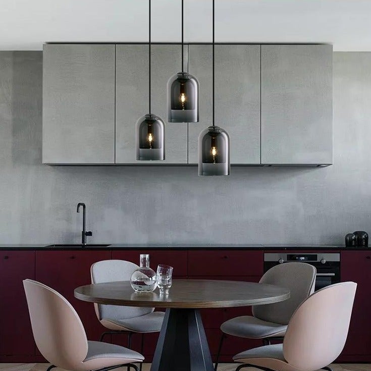 Liva Minimal Glass Pendant Light