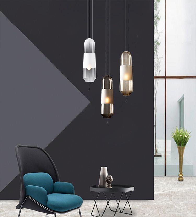 Olava Modern Glass Pendant Light