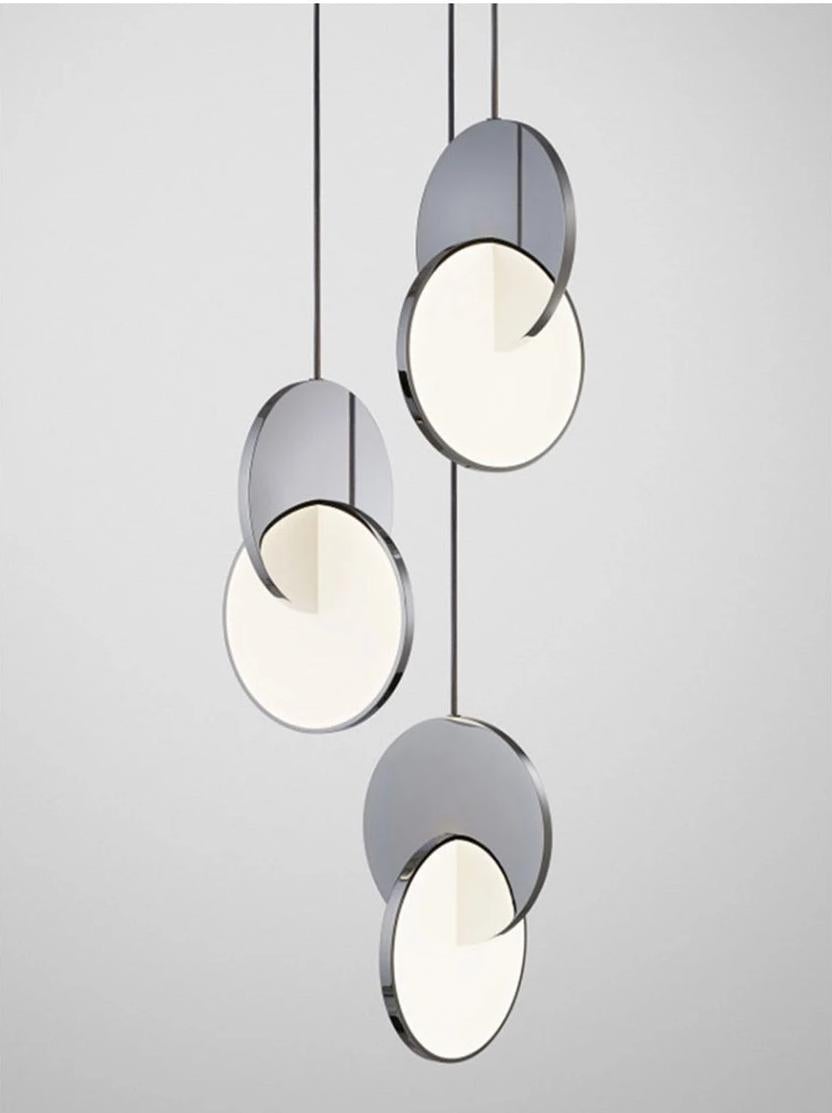 Oska Mirror Glass Pendant Light