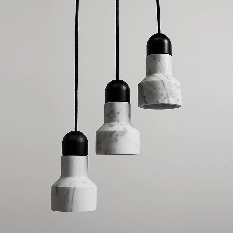 Nermi Marble Minimal Pendant Light