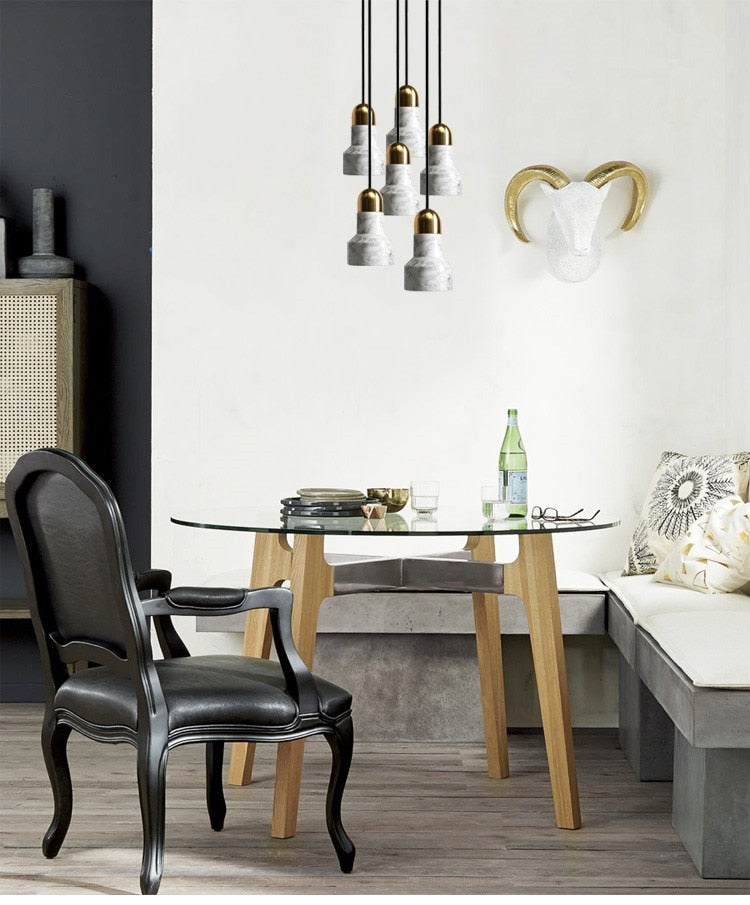 Nermi Marble Minimal Pendant Light