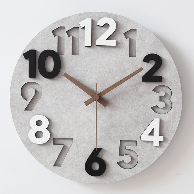 Modern 3D Wall Clock