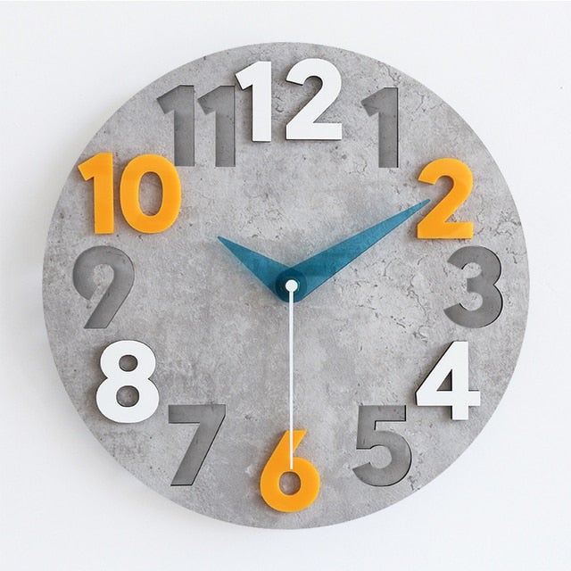 Modern 3D Wall Clock