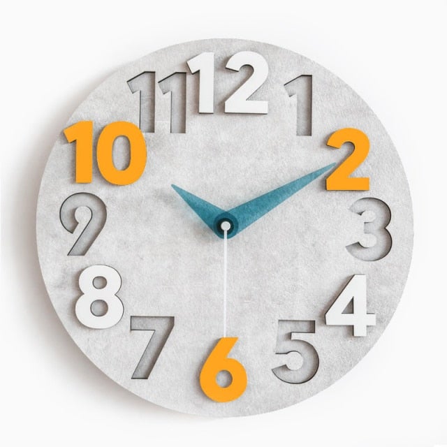 Modern 3D Wall Clock