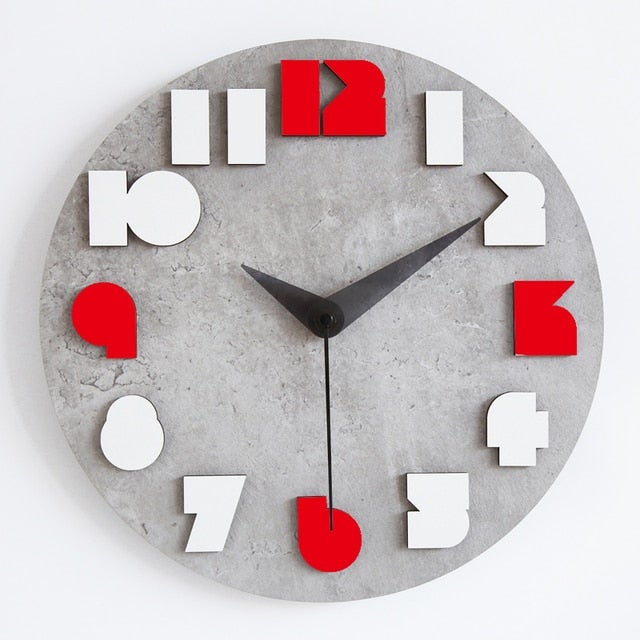 Modern 3D Wall Clock