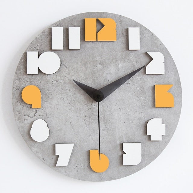 Modern 3D Wall Clock