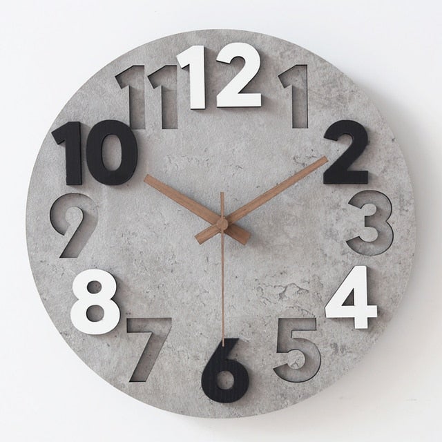 Modern 3D Wall Clock