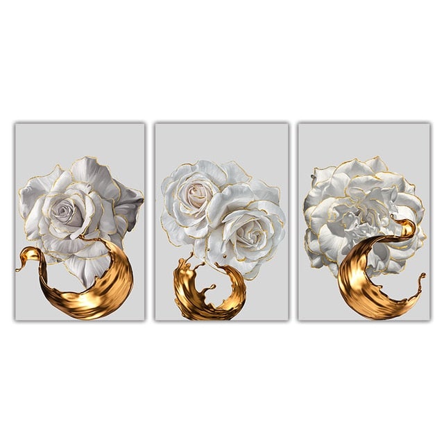 Il Fiore D'oro | Canvas Print