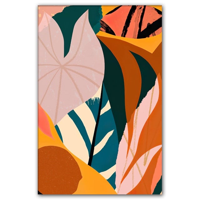 Tinga Tropical Canvas Prints