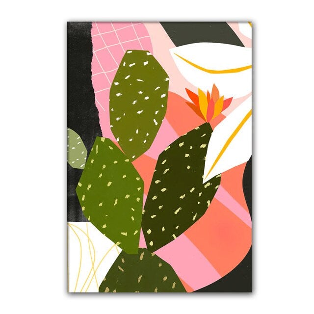 Tinga Tropical Canvas Prints