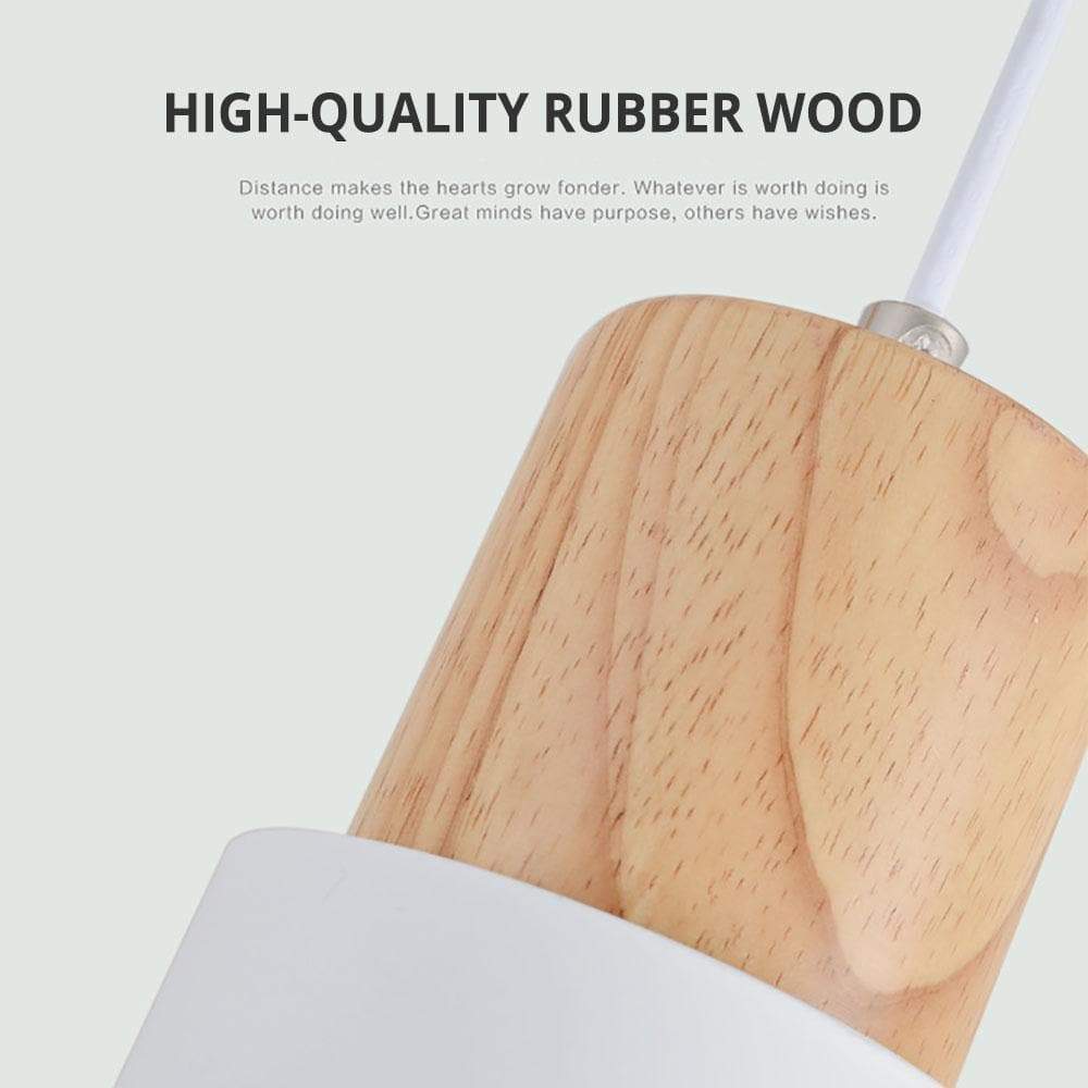 Sabra Nordic Wooden Pendant Light
