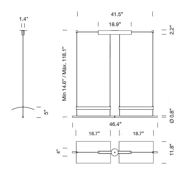 Lamina System Pendant Light