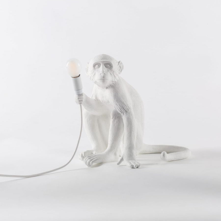 Monkey Outdoor Sitting Lamp