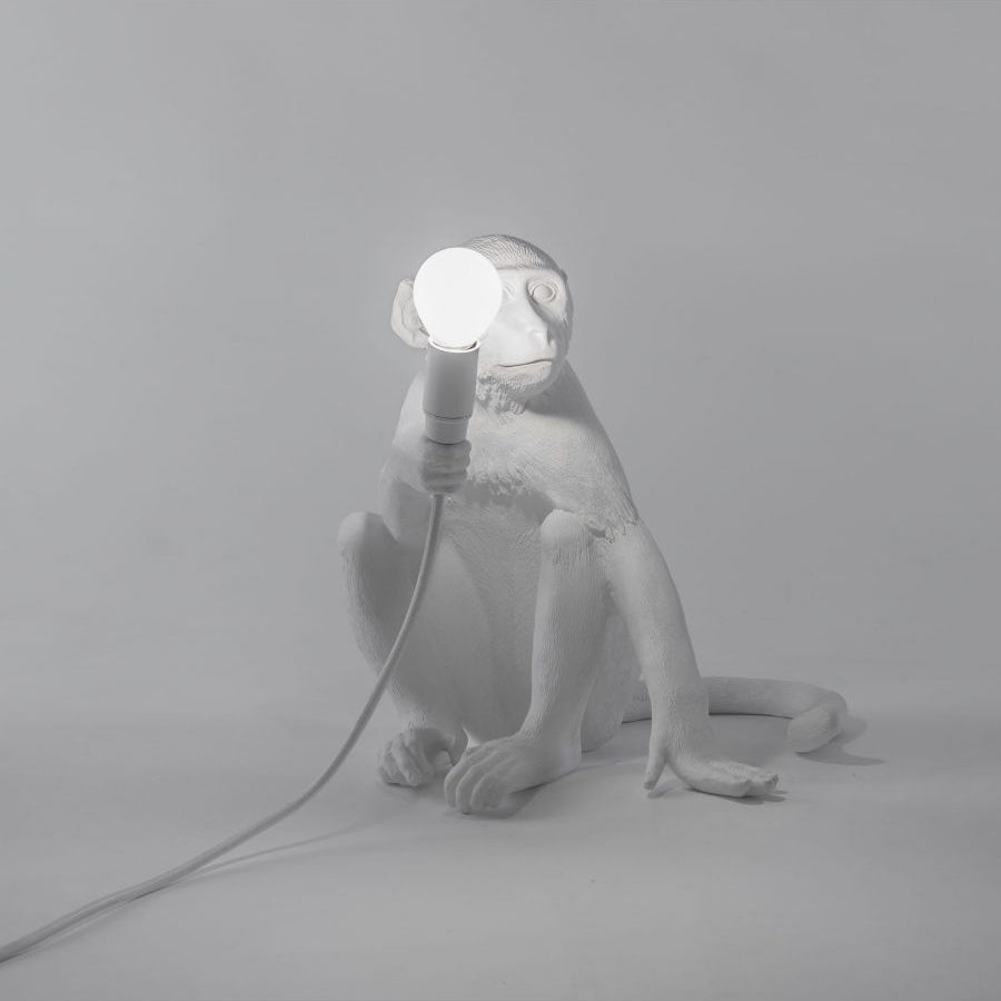 Monkey Outdoor Sitting Lamp
