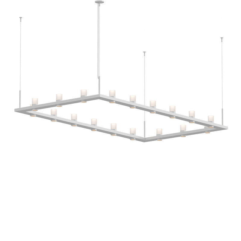 Intervals Rectangle LED Pendant Light