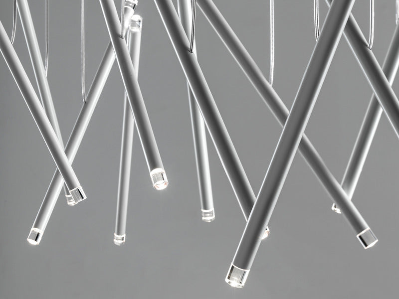 A-Tube Nano Duo 14-Light Rectangular Pendant Light