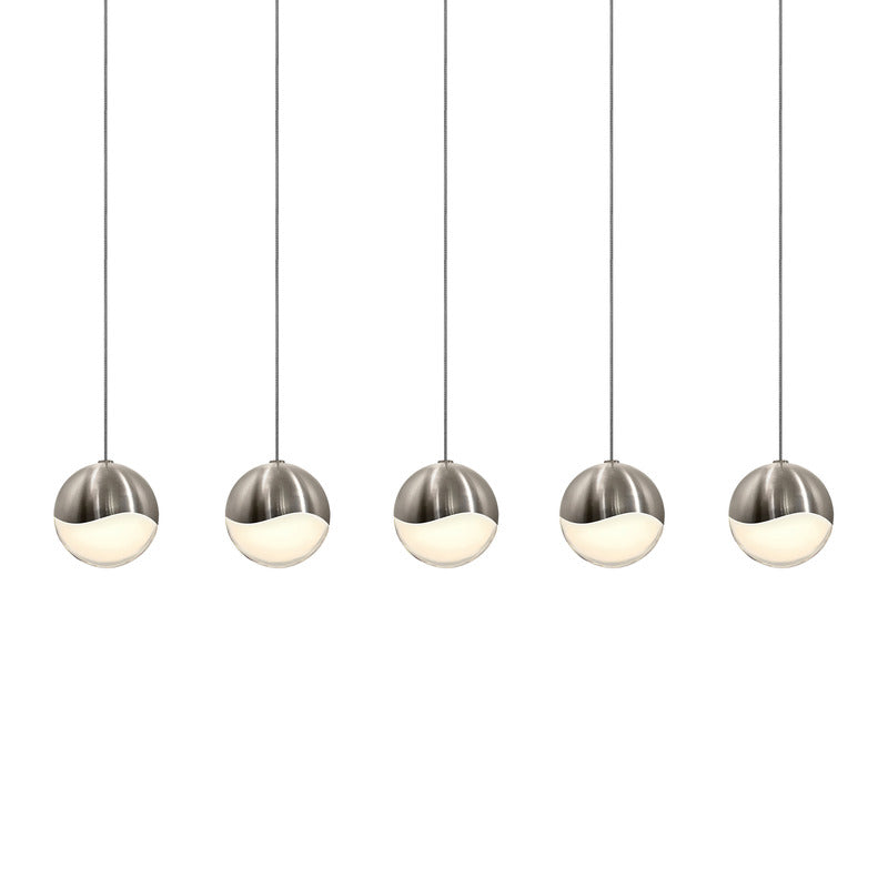 Grapes Five Lights Linear Pendant Light
