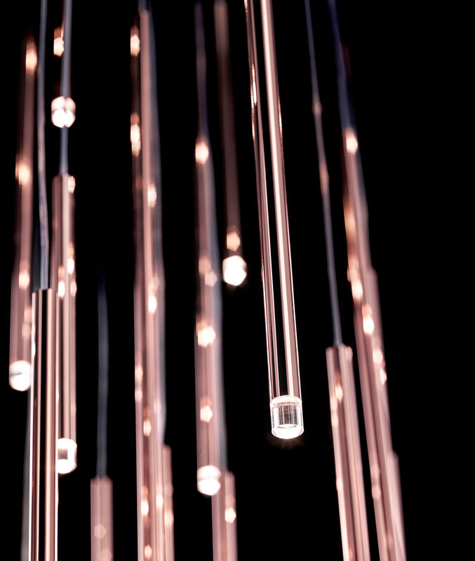 A-Tube Nano 14-Light Rectangular Pendant Light