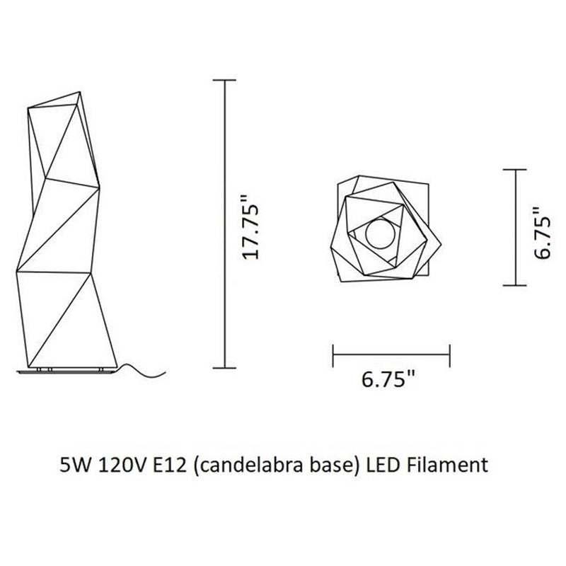 Diamond Table Lamp