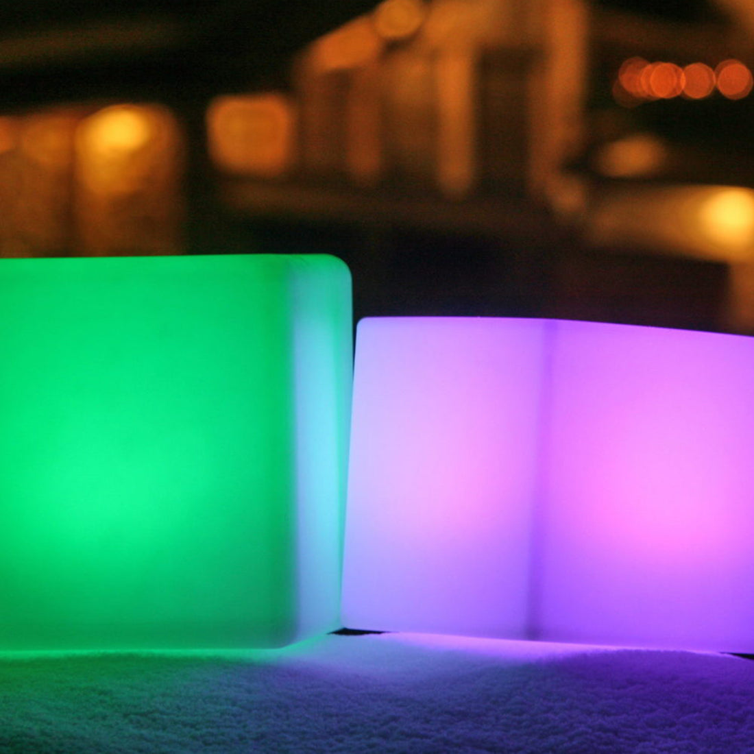 Dice Outdoor Bluetooth LED Table Lamp