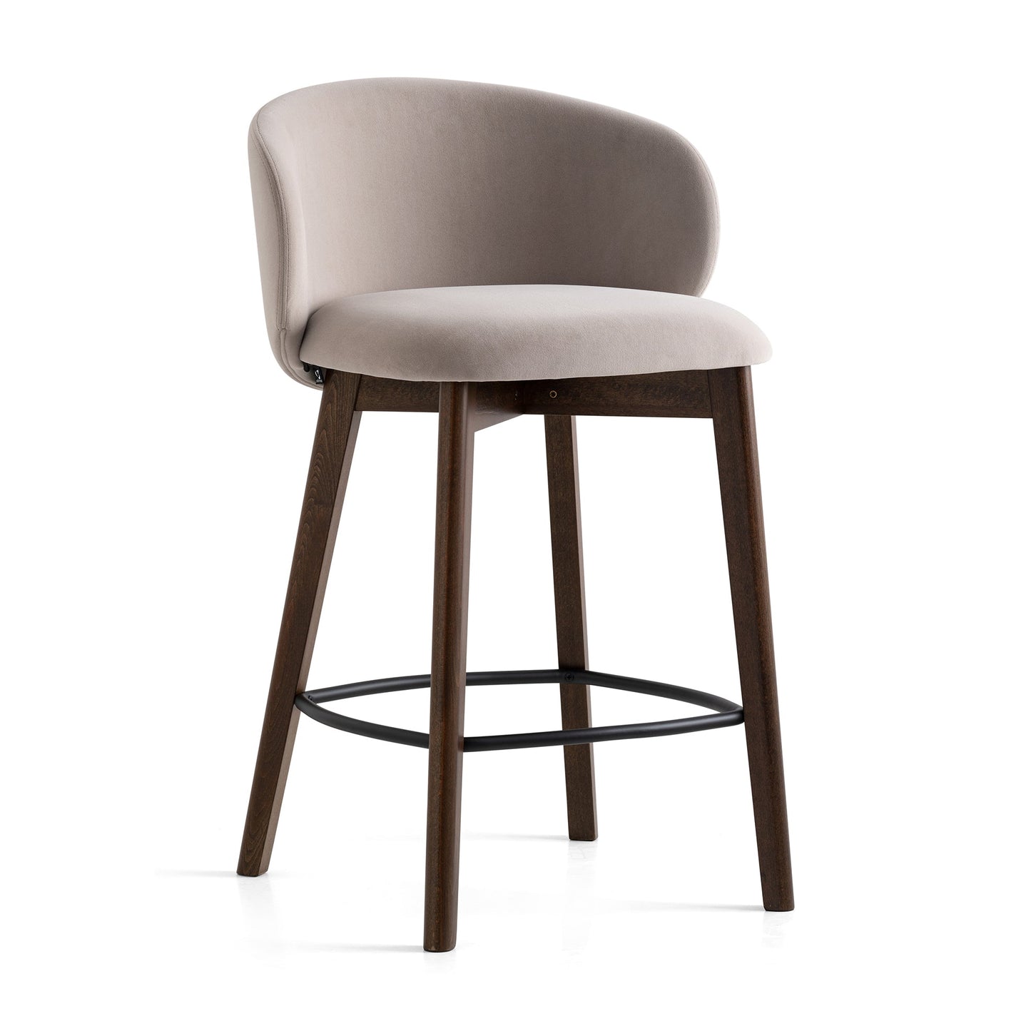 Tuka Wood Counter Stool