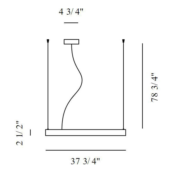 Teca Supernatural LED Suspension Light