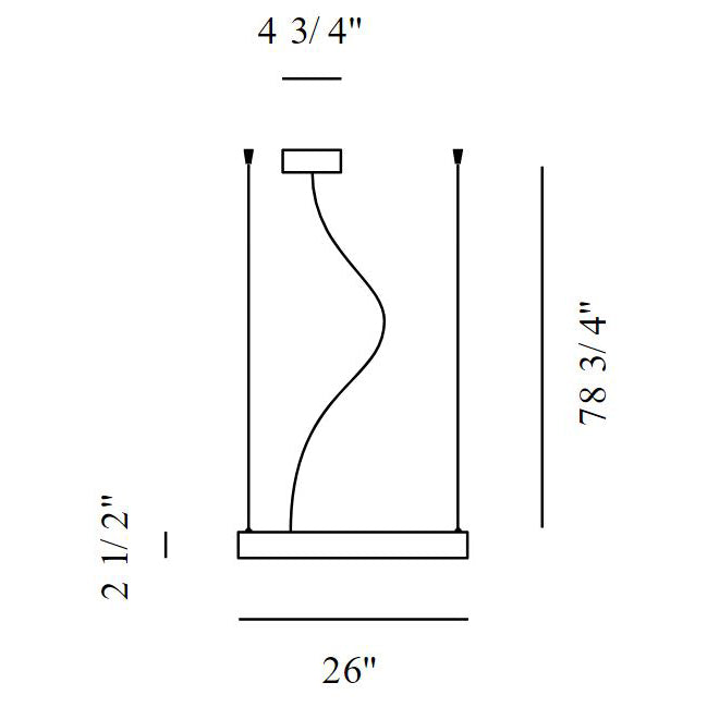 Teca Supernatural LED Suspension Light