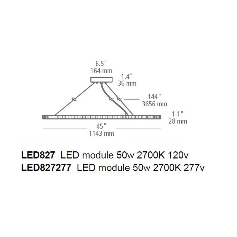 Interlace 45 Suspension Light