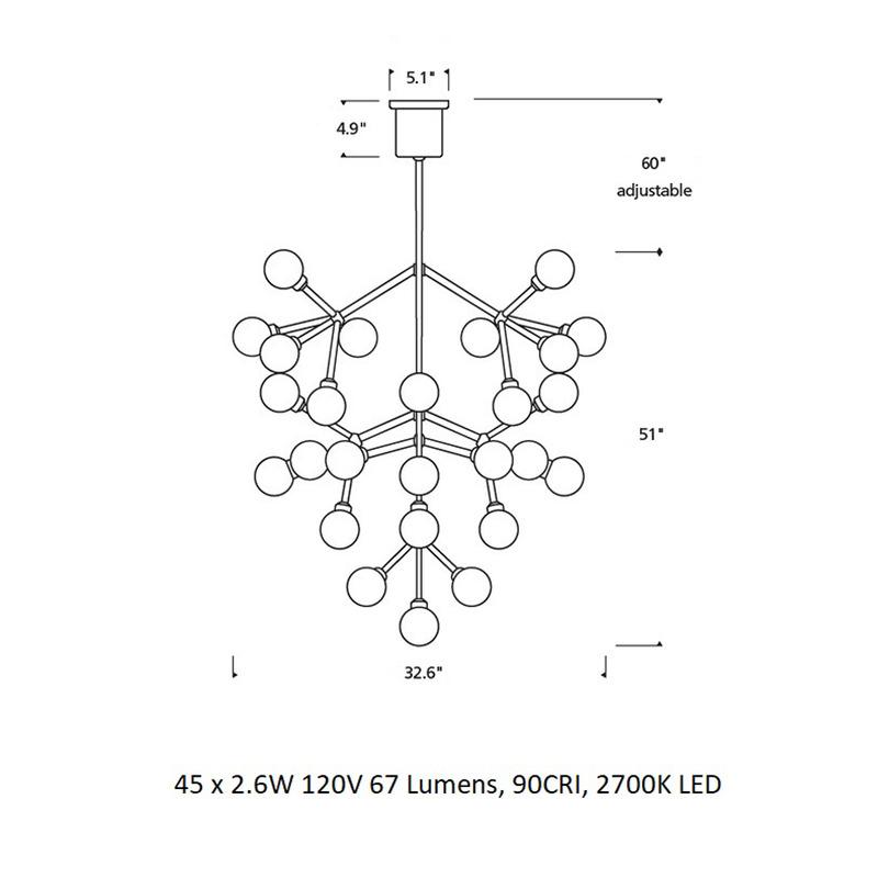 Mara Grande Chandelier