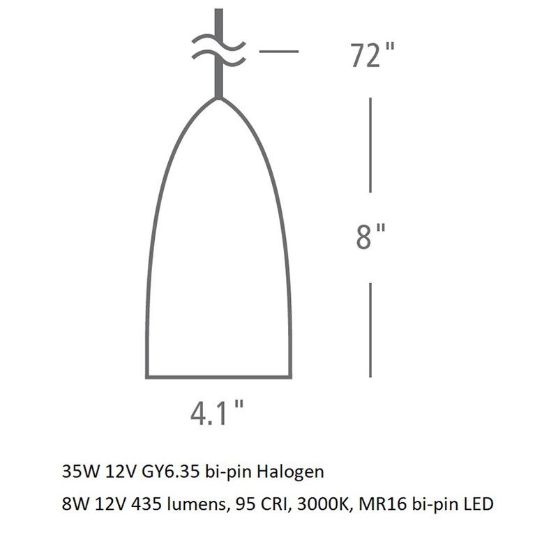 Mini Signal Low Voltage Pendant Light