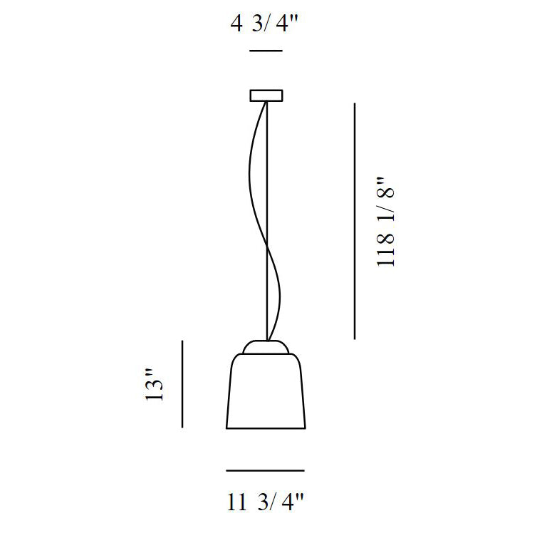 Teodora Glass Suspension Light