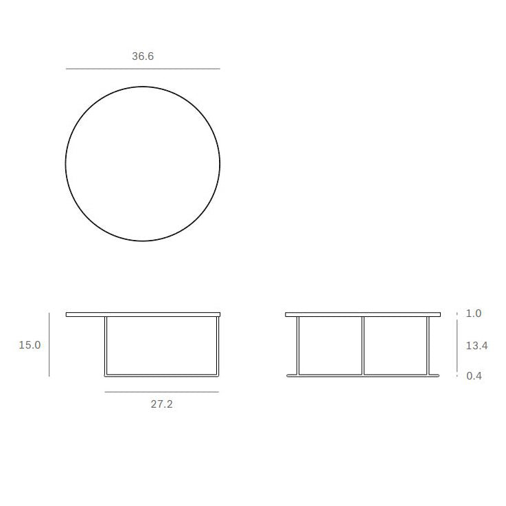 Tray Round Coffee Table