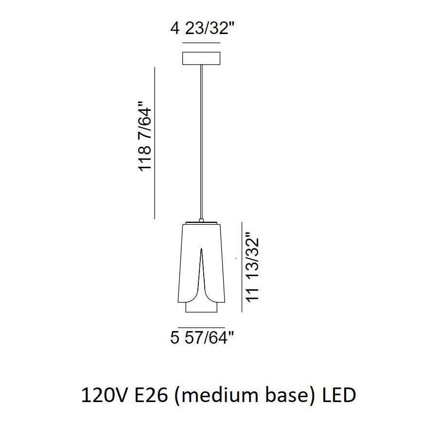 Tulipa Suspension Light
