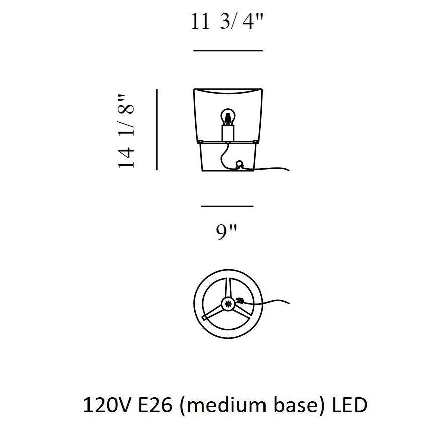 Vestale Table Lamp