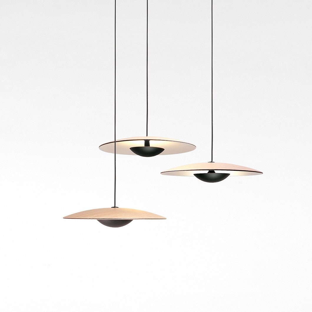 Inga Wooden Mid Century Pendant Light