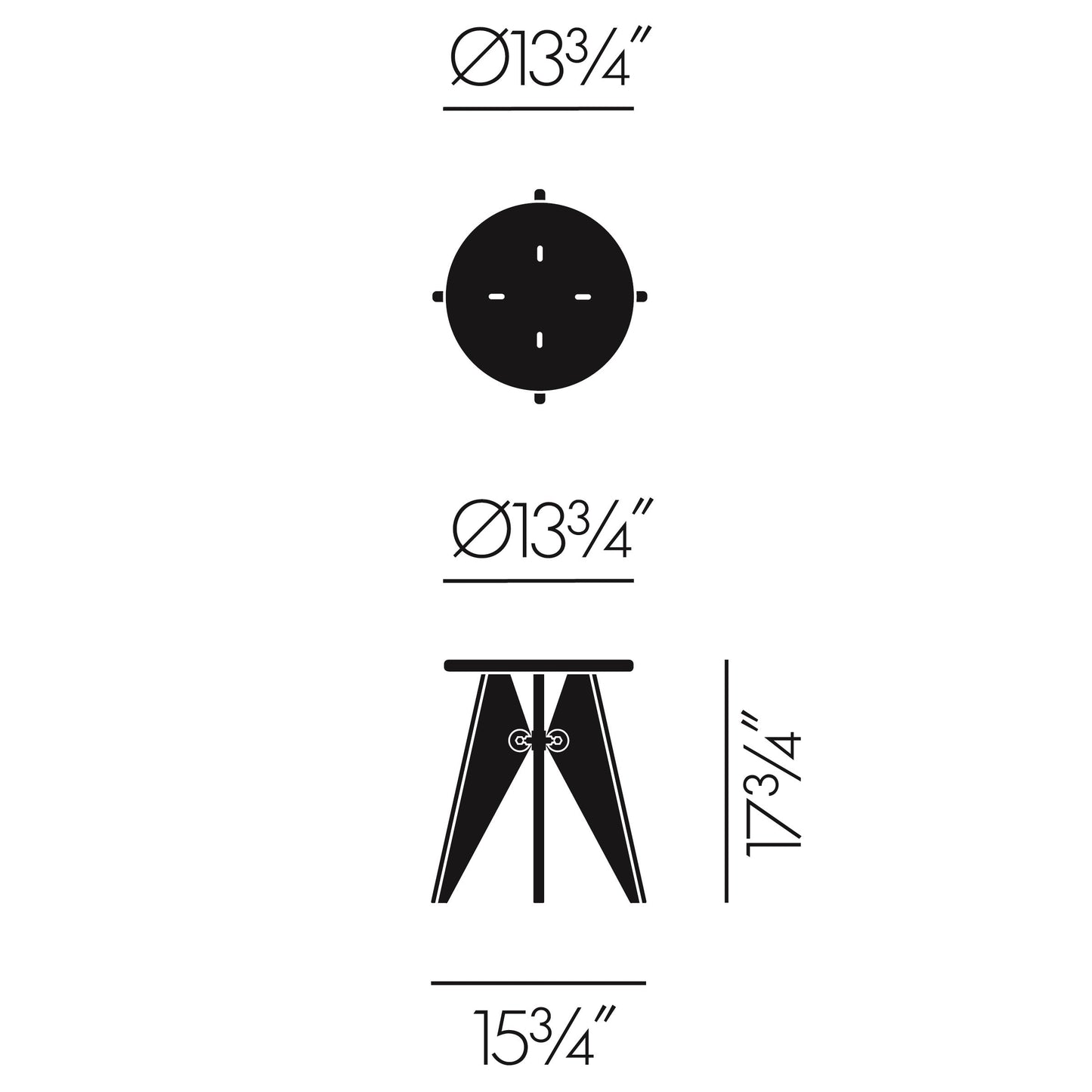 Tabouret Solvay Stool