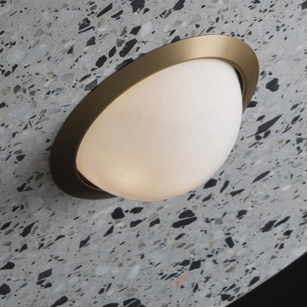 Almeta Disk Sculptural Pendant Light