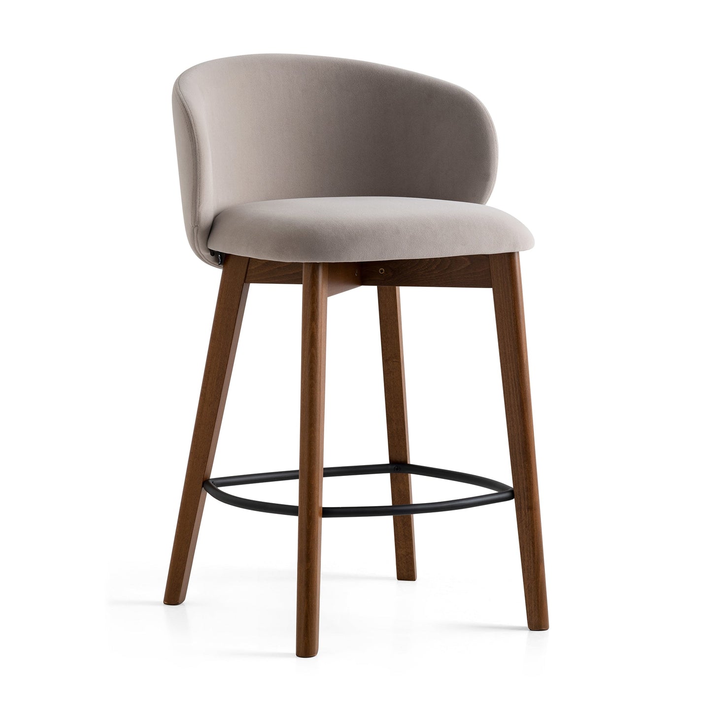 Tuka Wood Counter Stool