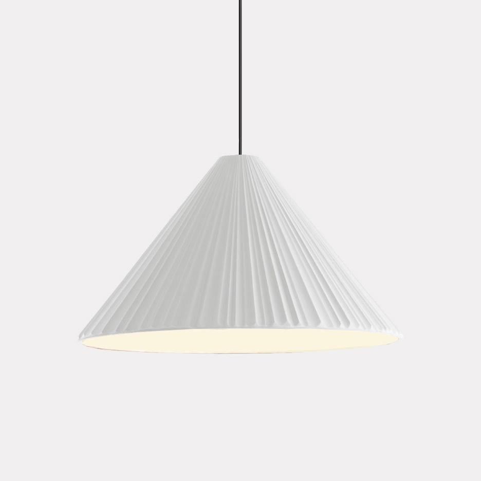 Signy Cone Pleated Pendant Light 