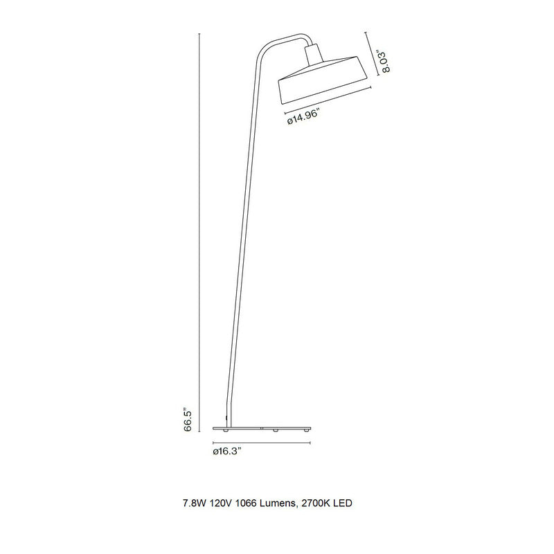 Soho 38 P IP44 - Outdoor LED Floor Lamp