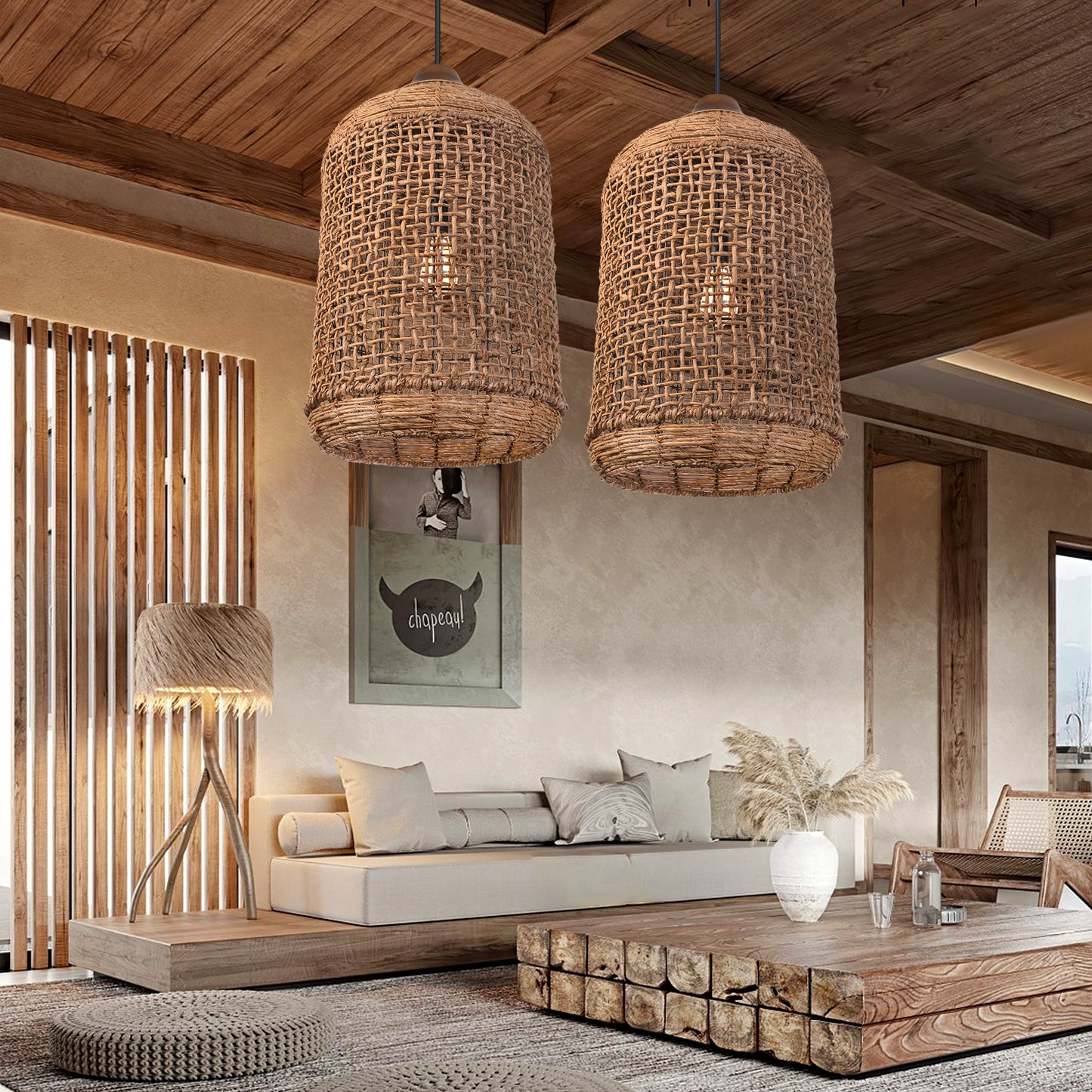 Brandy Koi Lampshades