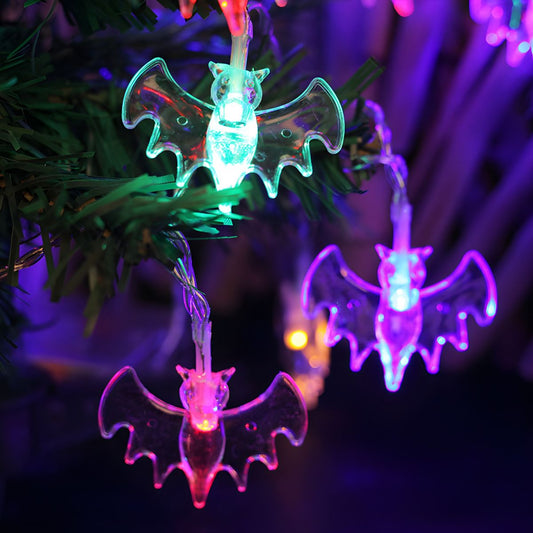 Modernist 20/40 Lights Lamp String Clear Bat LED Party Light with Plastic Shade in Warm/Multi Color Light. 8.2/16.4 Ft Long