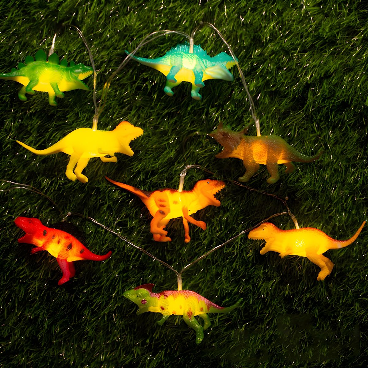 Children Style Animal String Lamp Plastic Bedroom LED Decorative Light