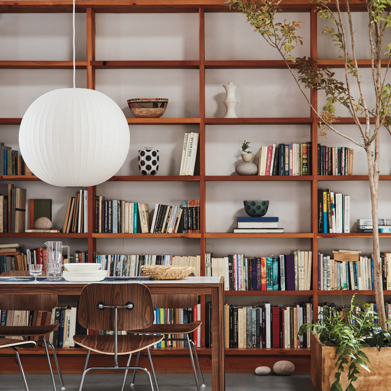 Large: 26.75 in diameter / 120 in Nelson Ball Bubble Pendant Light OPEN BOX