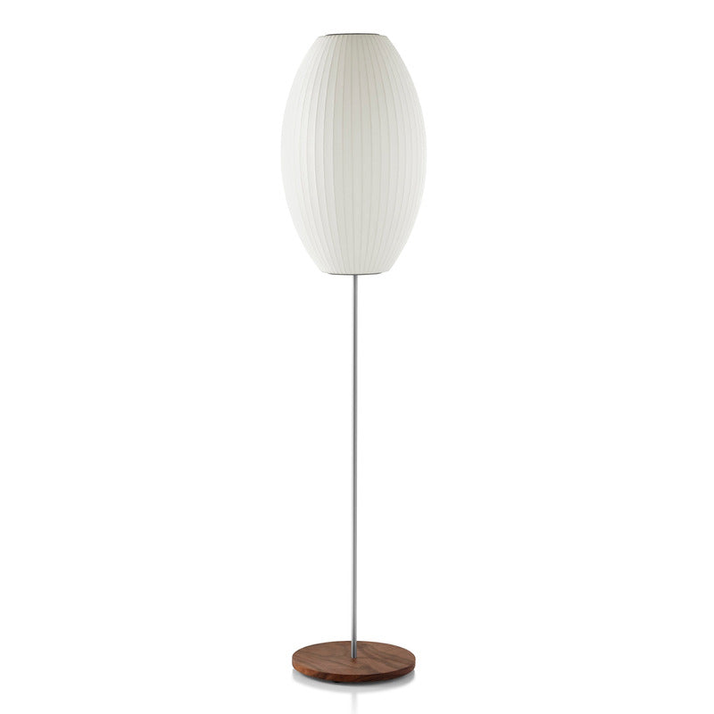 Nelson Cigar Lotus Floor Lamp