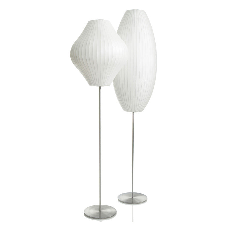 Nelson Cigar Lotus Floor Lamp