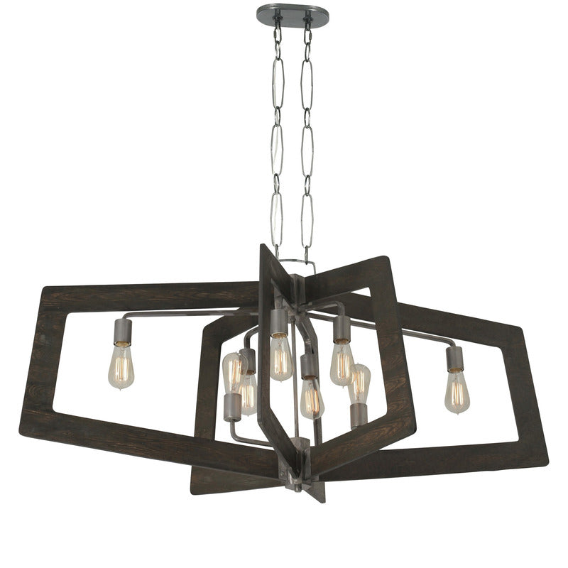 Lofty Oval Linear Pendant Light