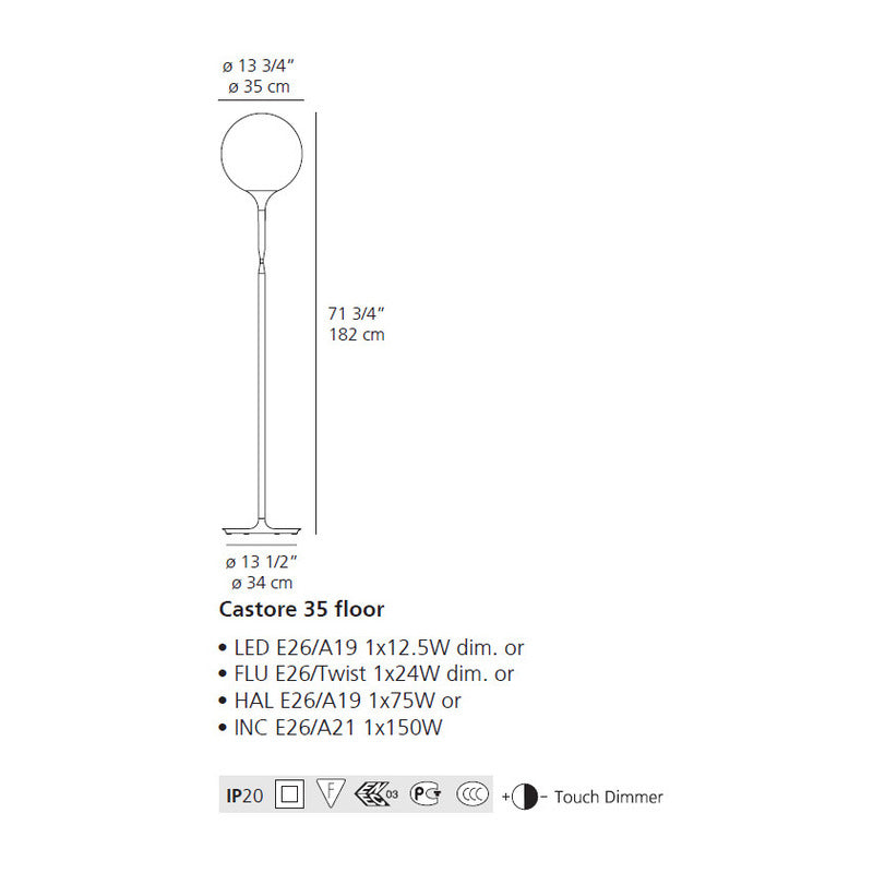 Castore Floor Lamp